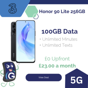 Honor 90 Three 100GB Data