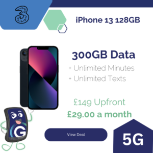iPhone 13 Three 300GB Upfront