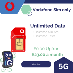 Vodafone Sim Only Unlimited Data