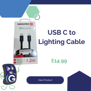 USB C to Lighting Cable